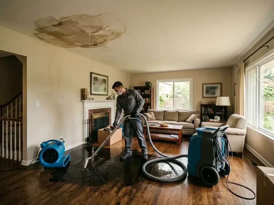 attic-pipe-burst-ceiling-drip-008 — frequently asked questions, Water Damage Restoration & Carpet Care in National Park, NJ